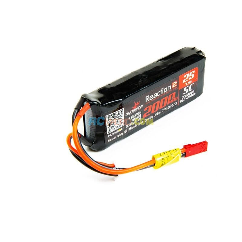 Batería 7.4 V 2000 mAh 2S 5 clips paquete de