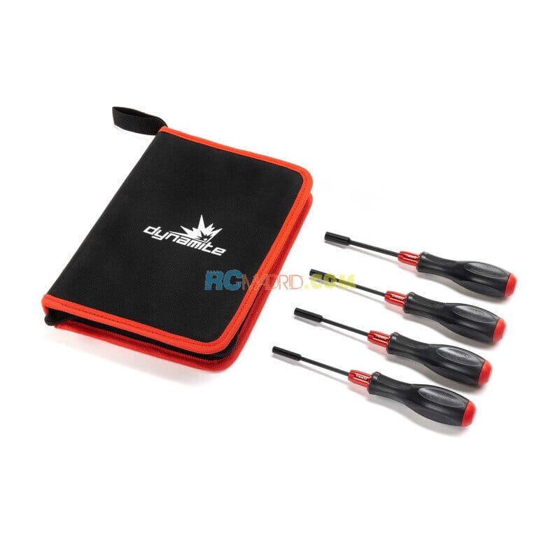 Juego de destornilladores para tuercas métricos (4)