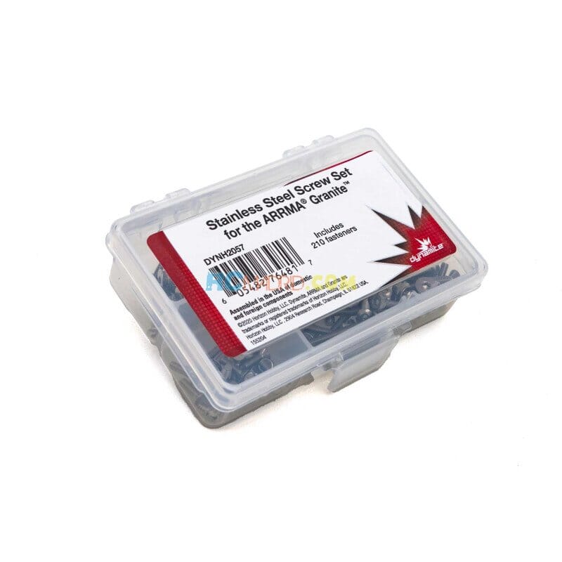 Juego de tornillos de acero inoxidable Arrma GRANITE