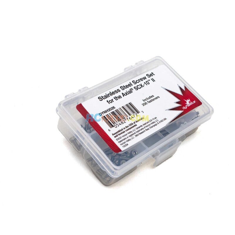 Juego de tornillos de acero inoxidable Axial SCX10 II