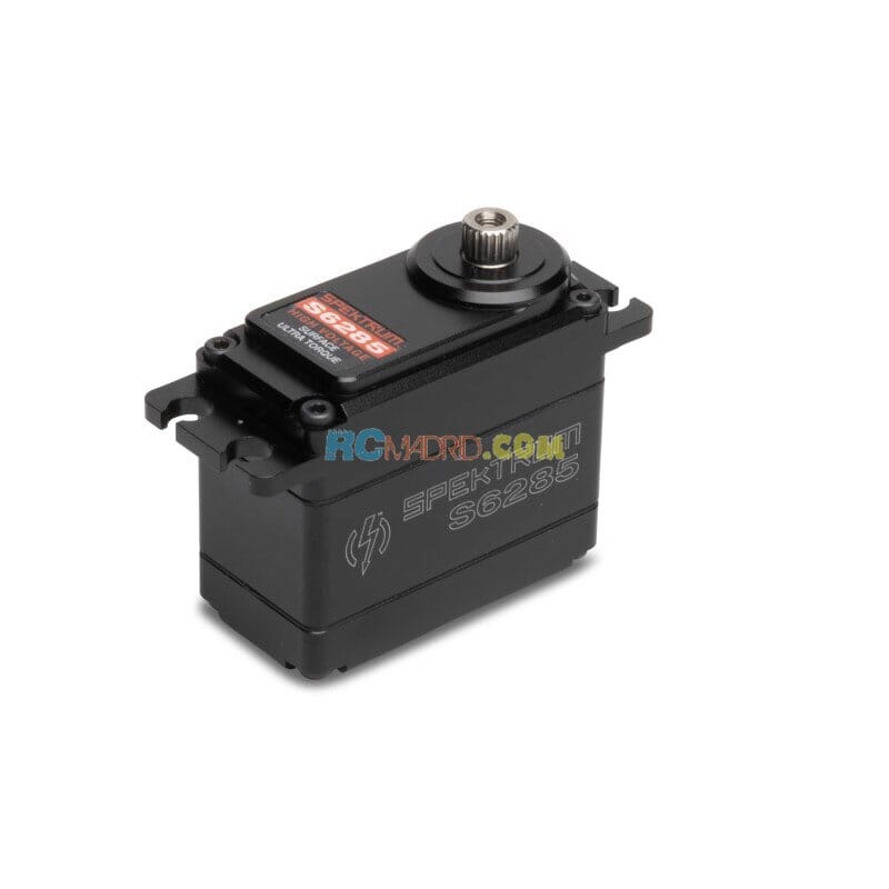Servo de carrera con engranajes metálicos de alto voltaje y