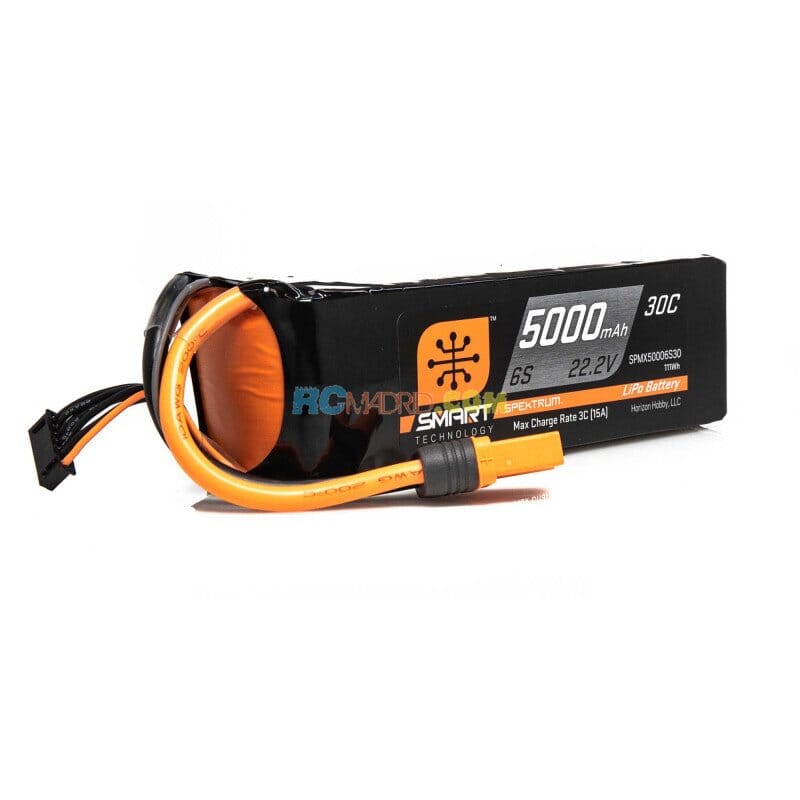 Batería LiPo SMART de 22.2 V 5000 mAh 6S 30C