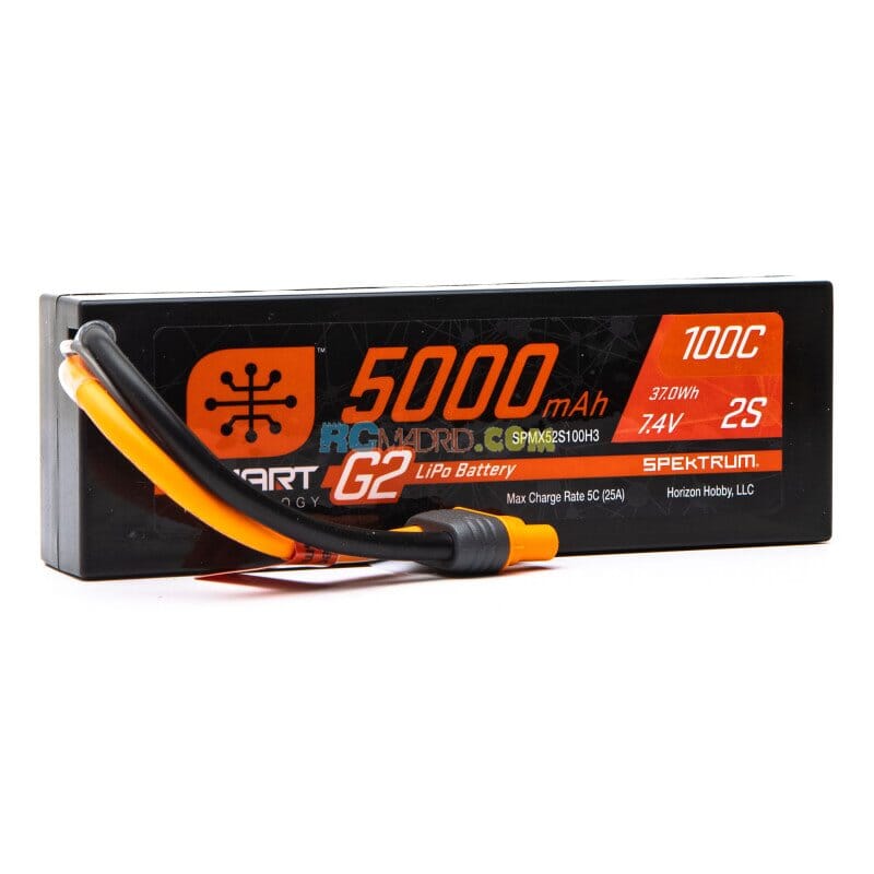 Batería LiPo rígida Smart G2 de 7.4 V 5000 mAh