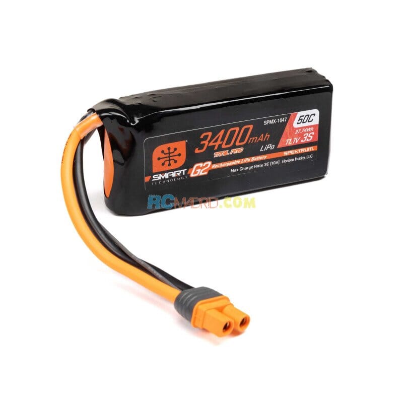 Batería LiPo 11.1 V 3400 mAh 3S 50C IC3 Smart