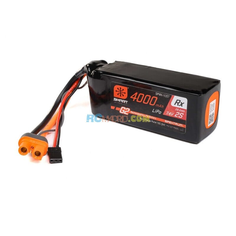 Batería LiPo para receptor SMART G2 de 7.4 V 4000