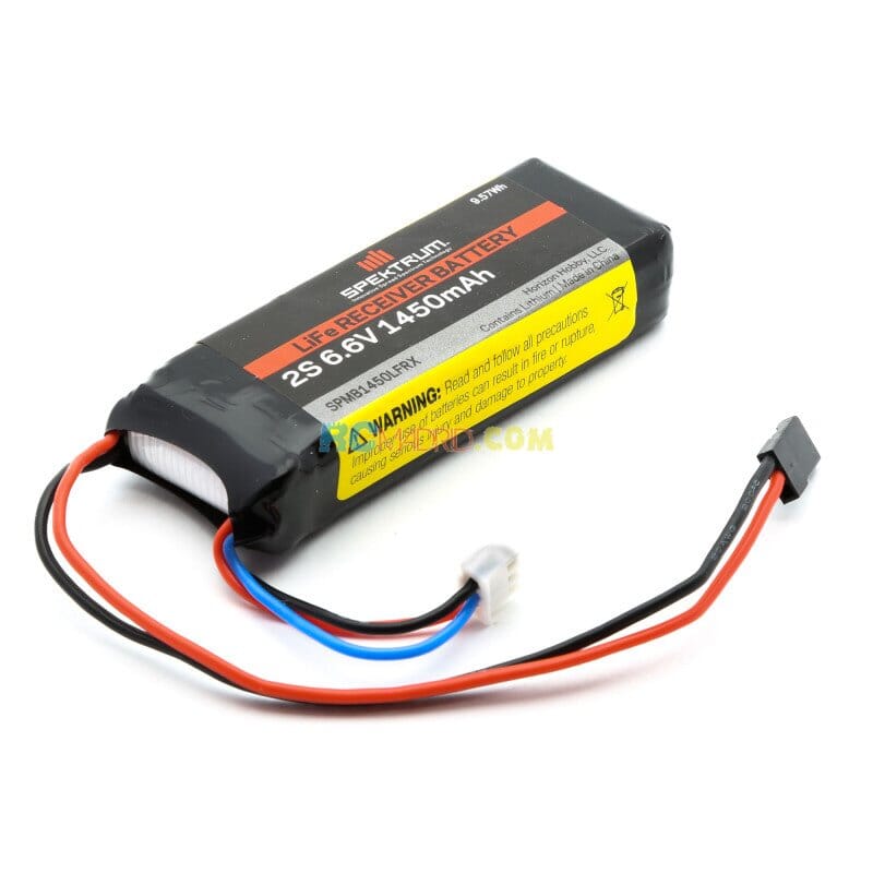 Batería de receptor LiFe de 6.6 V y 1450 mAh