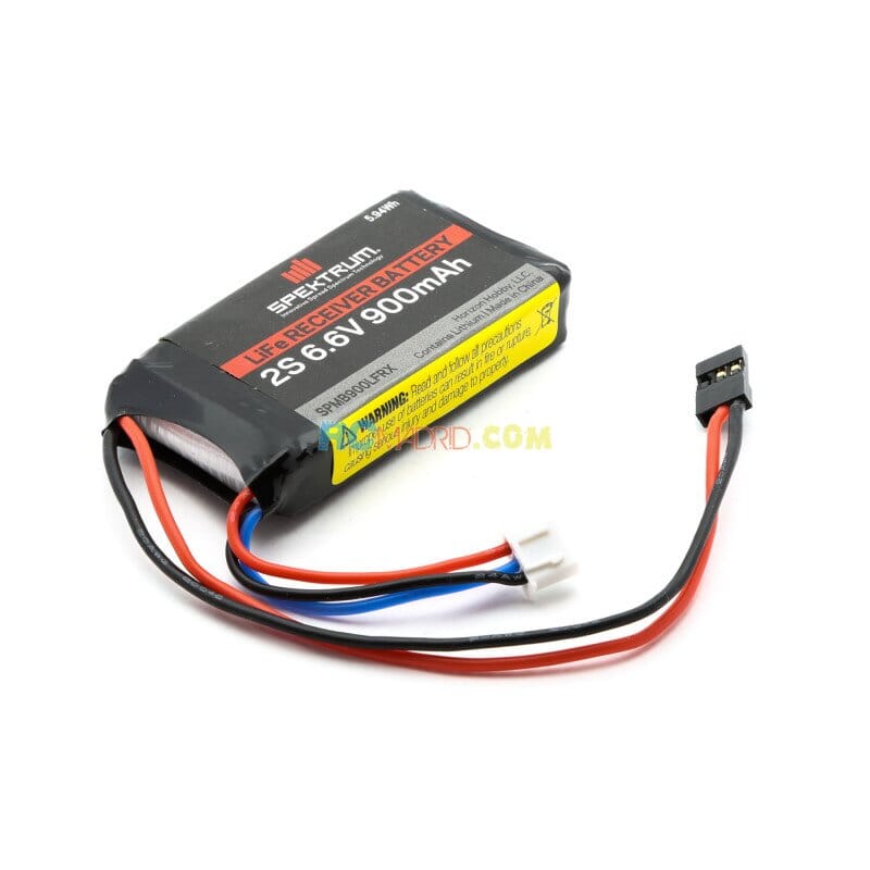 Batería de receptor LiFe de 6.6 V y 900 mAh
