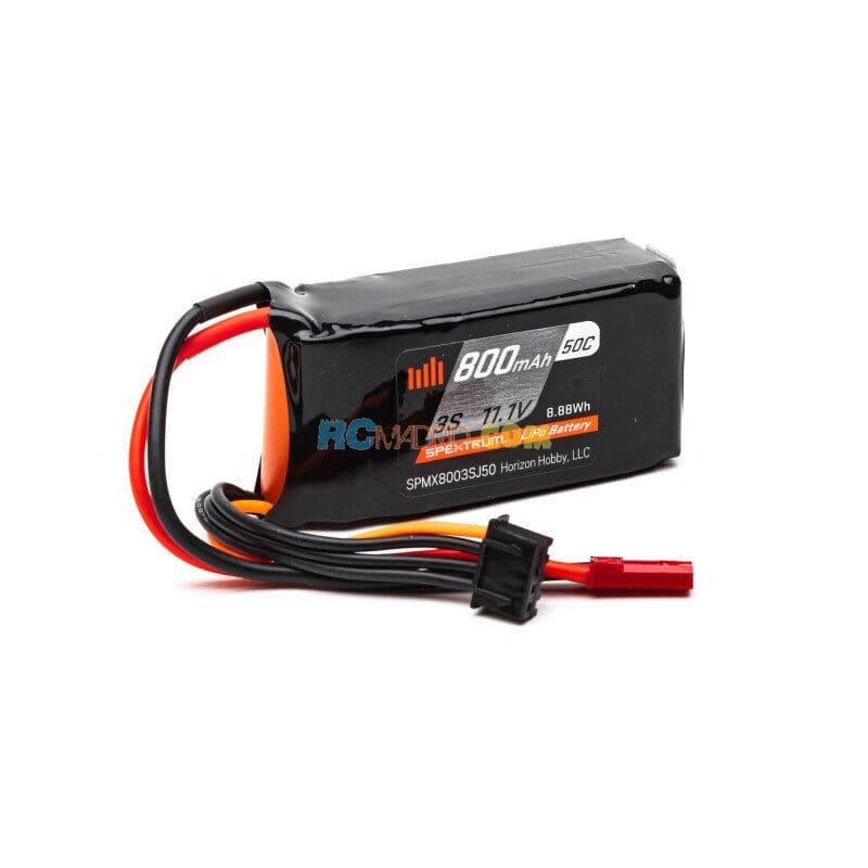 Batería LiPo 3S 11.1V 800mAh 50C JST-RCY