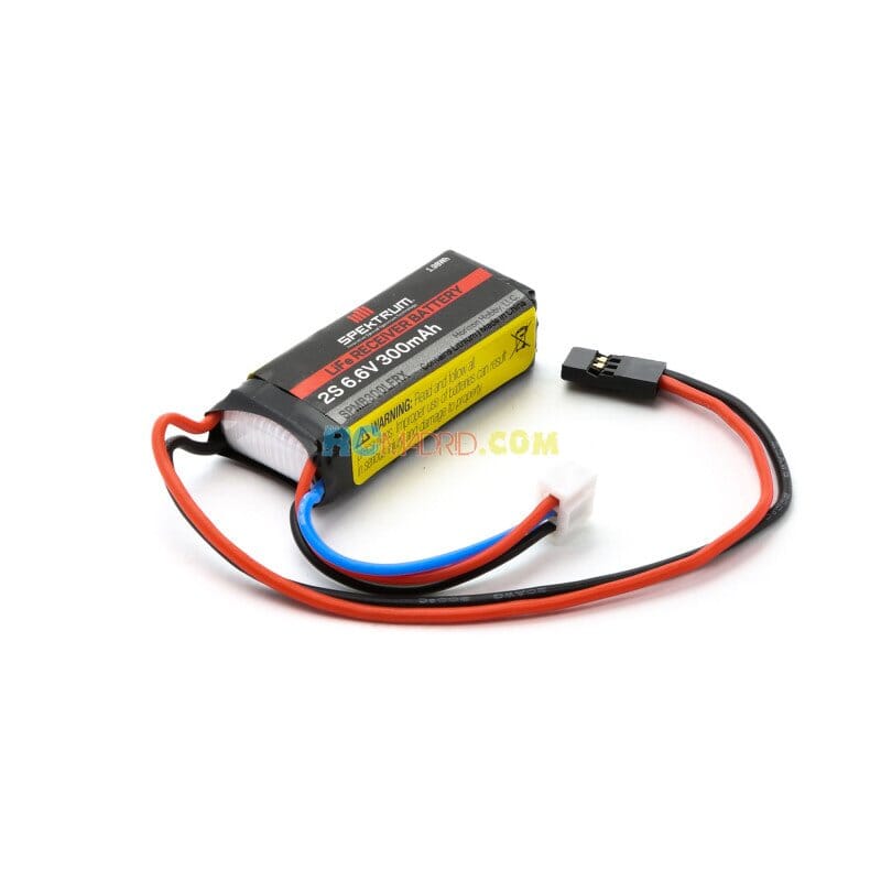 Batería receptor LiFe de 6.6 V y 300 mAh 2S