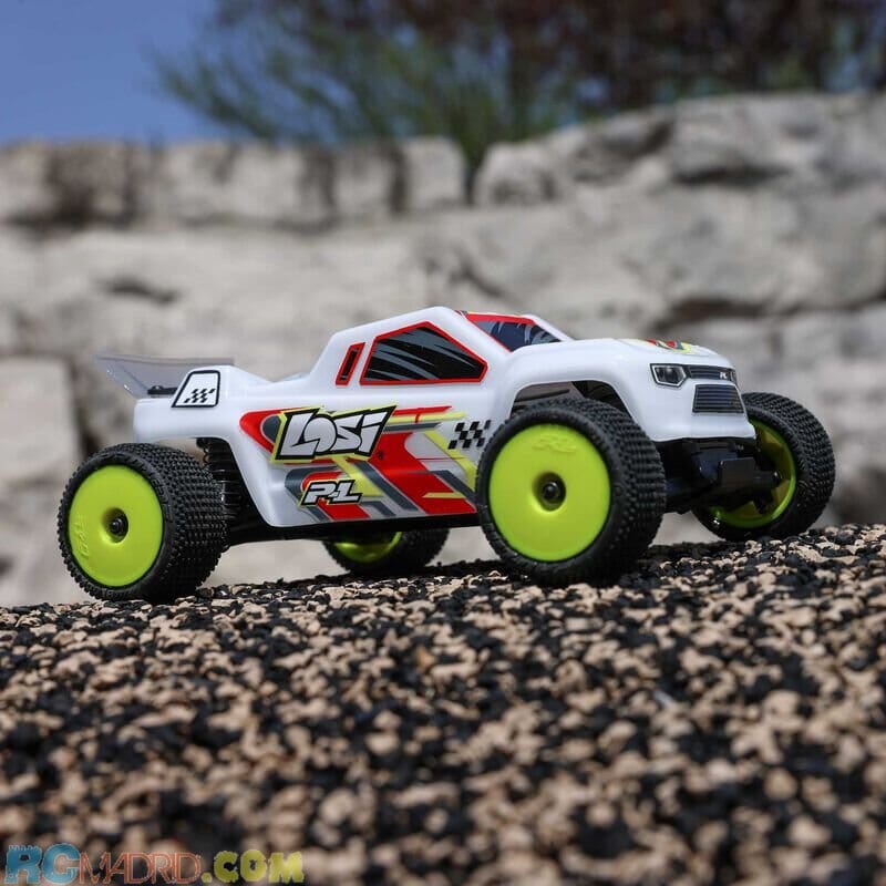 Losi 1/28 Micro-T 2S 2WD RTR Stadium Truck (Bateria y Cargador)