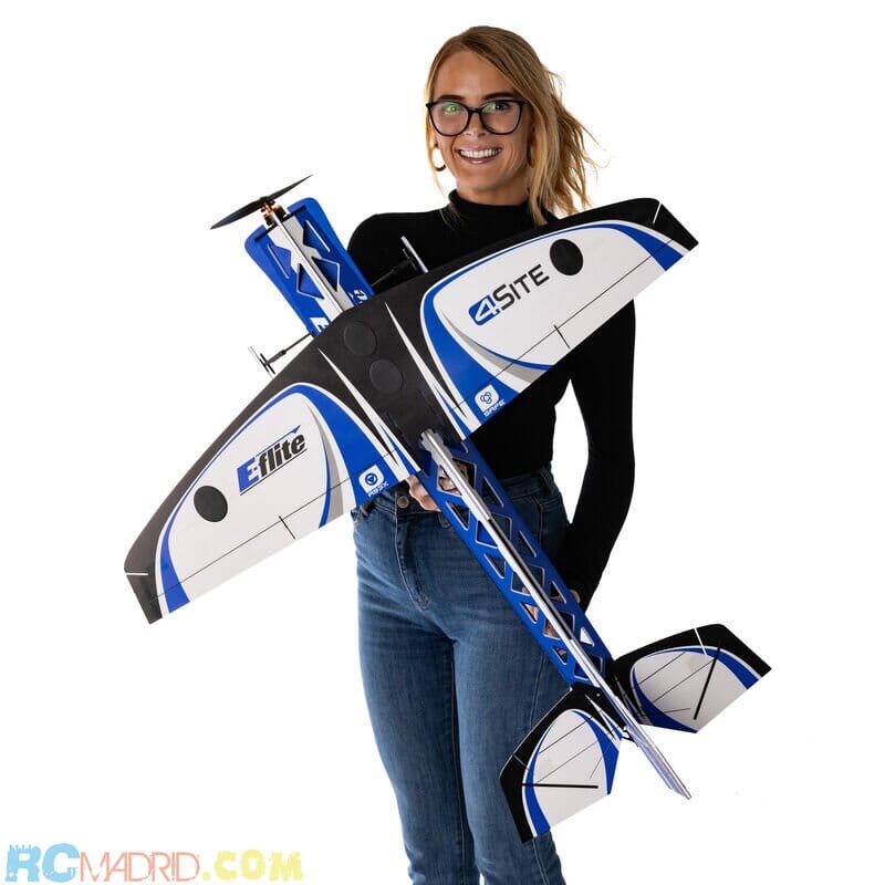 4-Site 3D FF (Flat Foamy) 800mm BNF Basic AS3X y SAFE Select