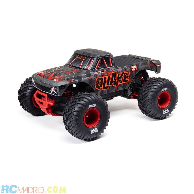 Coche QUAKE 223S DSC 2WD RTR Monster Truck Brushless Rojo