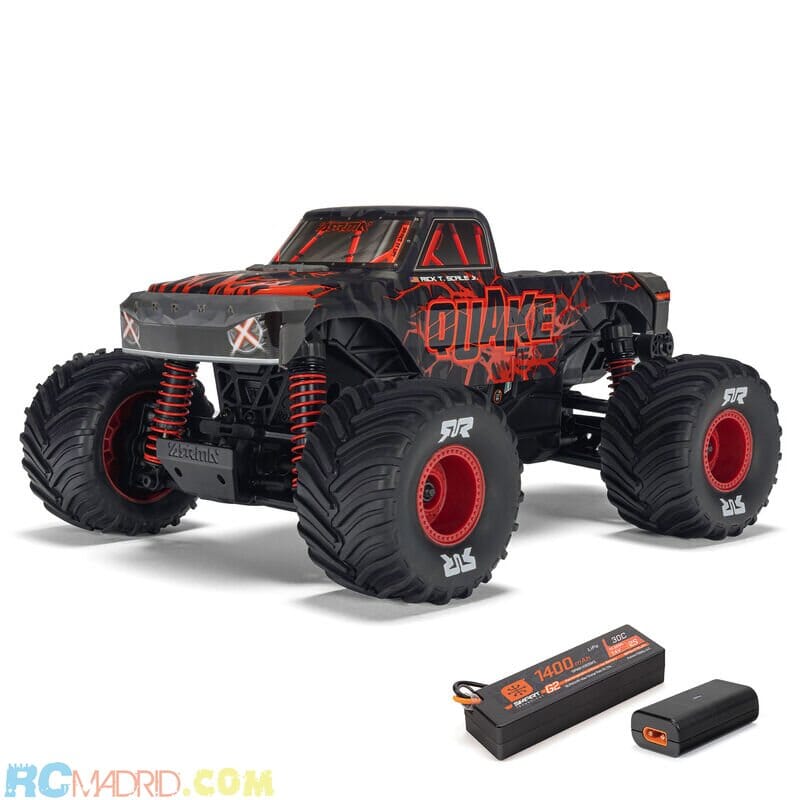 Coche QUAKE 1/16 GROM 4X4 RTR Brushed Monster Truck