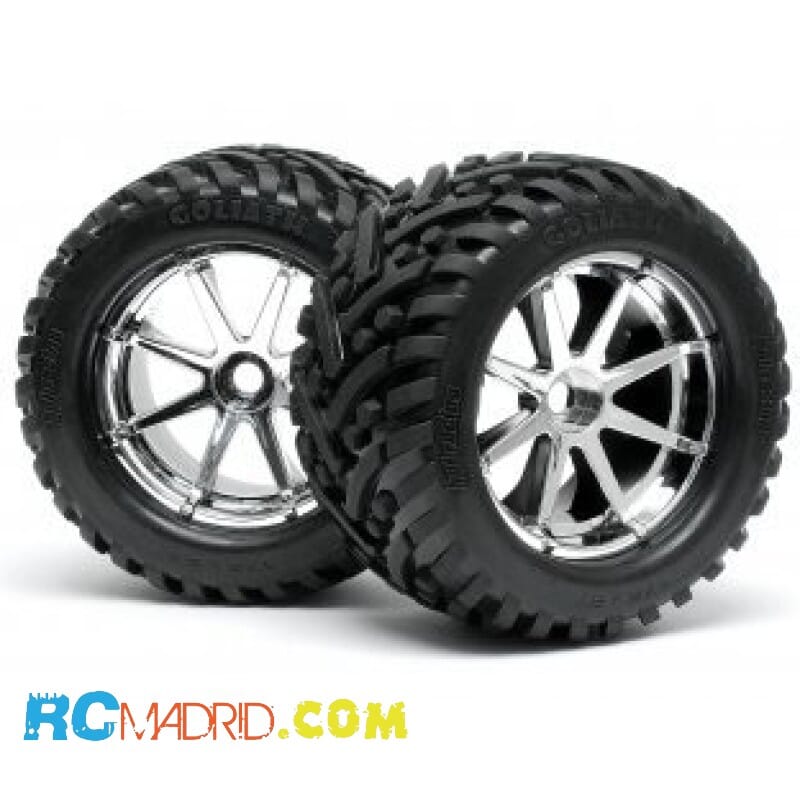 MOUNTED GOLIATH TYRE...
