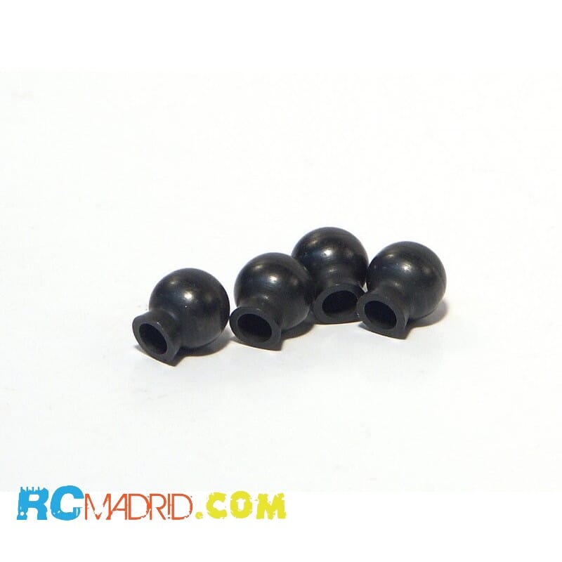 Ball 6 8x7 3x3mm (black)(4pcs)
