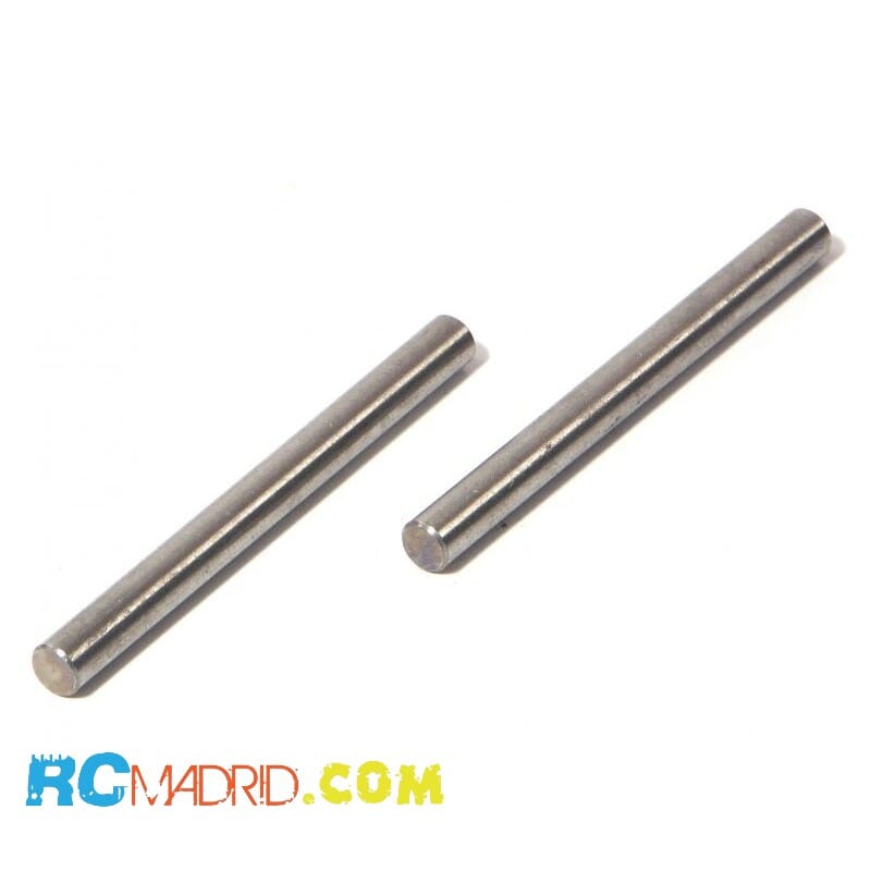 Shaft 4x46mm (silver)(2pcs)