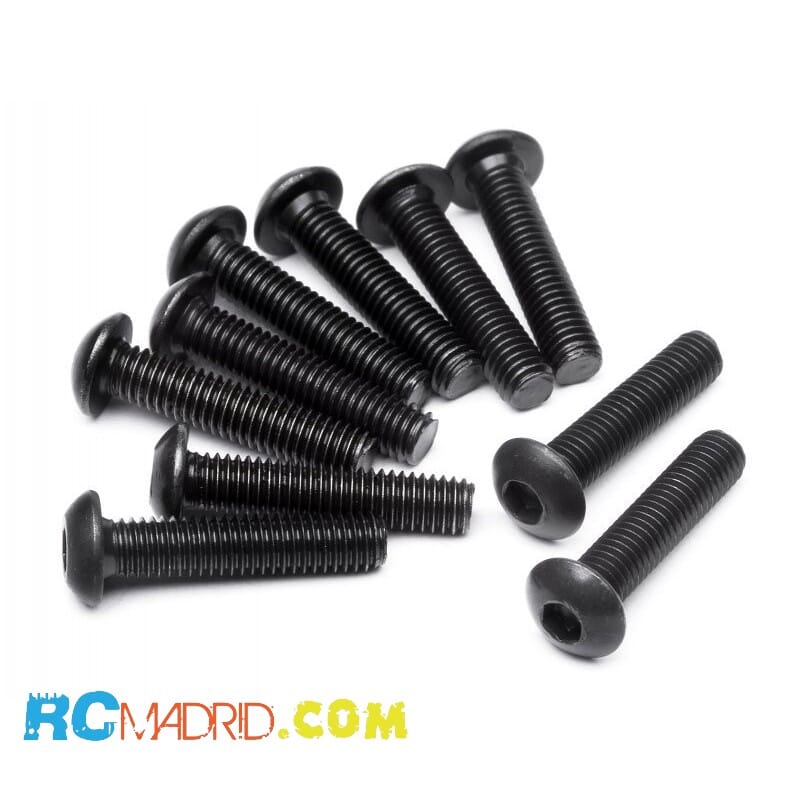 BUTTON HEAD SCREW M3x14mm...