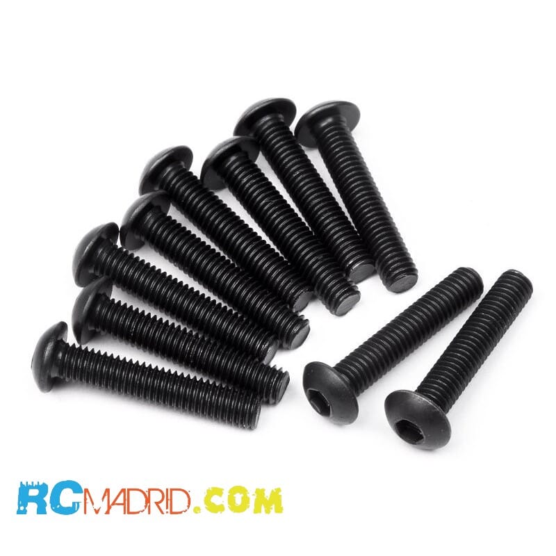 BUTTON HEAD SCREW M3x16mm...