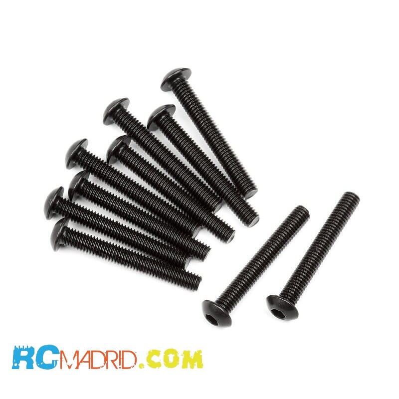 BUTTON HEAD SCREW M3x22mm...