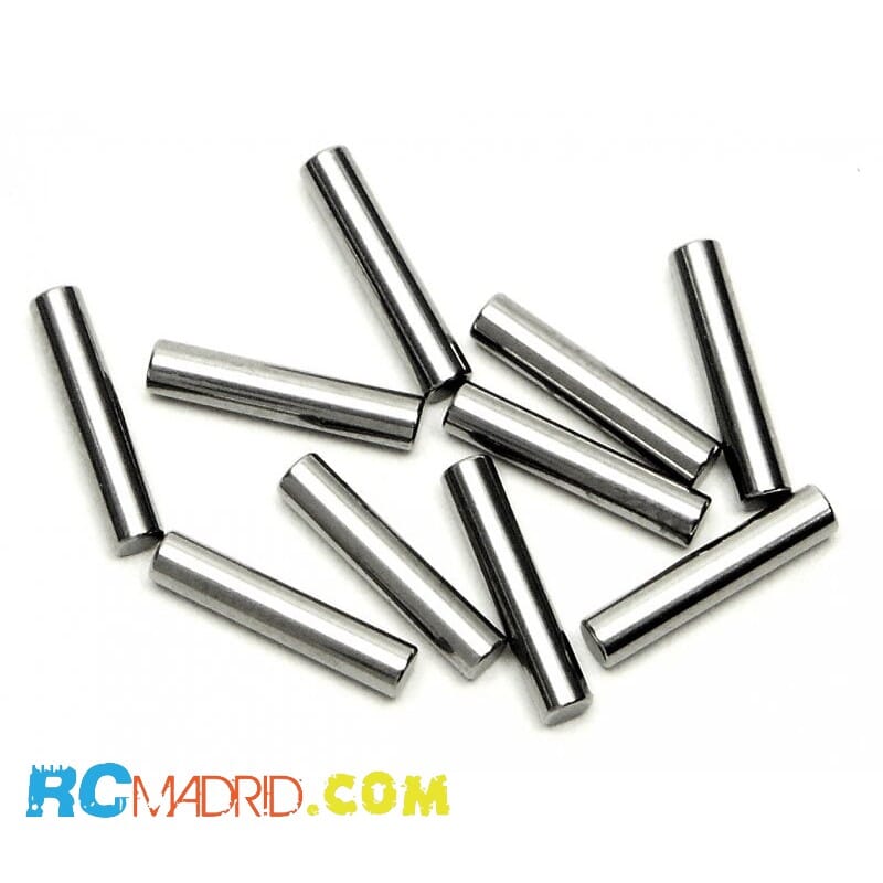 PIN 2 x 10mm SILVER