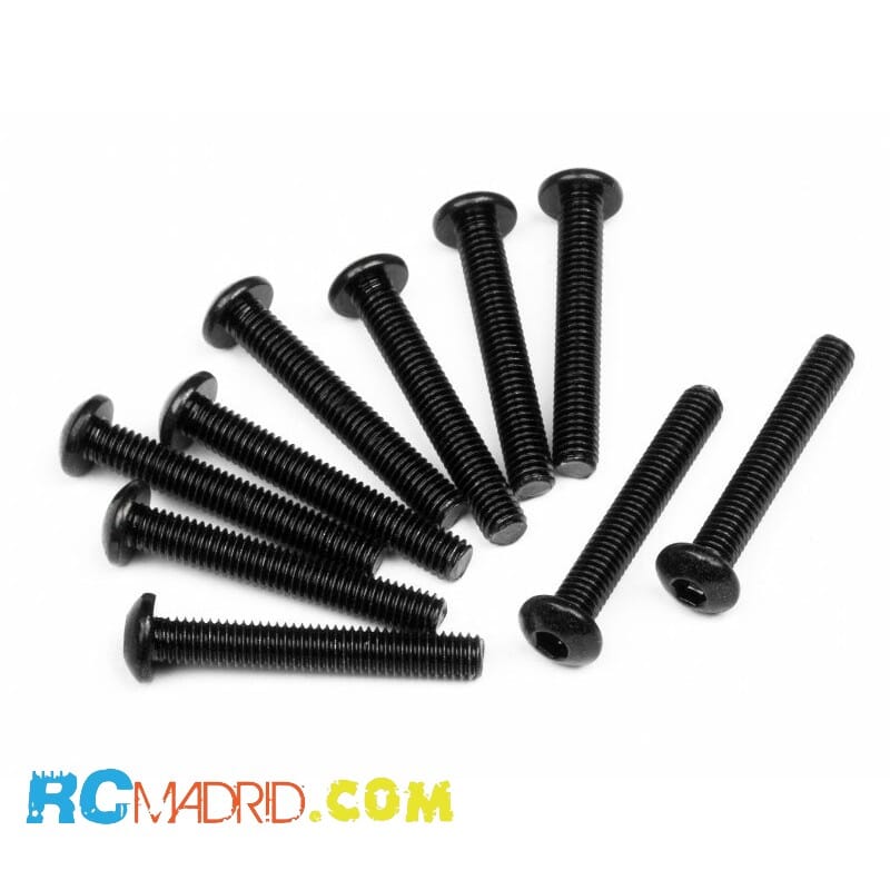 BUTTON HEAD SCREW M3x20mm...