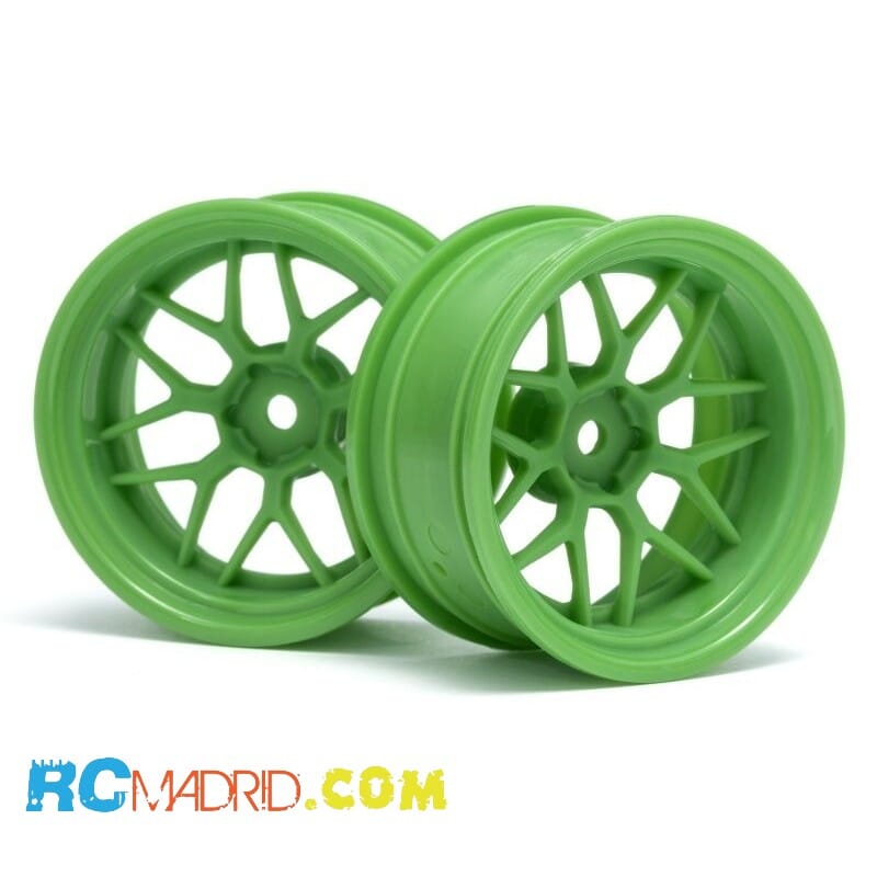 TECH 7 WHEEL GREEN...