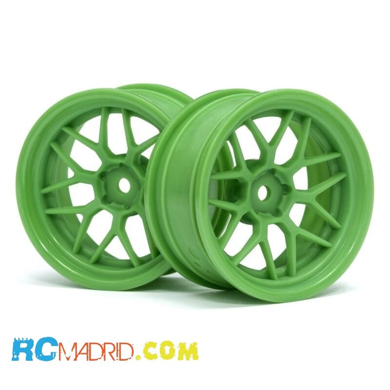 TECH 7 WHEEL GREEN...