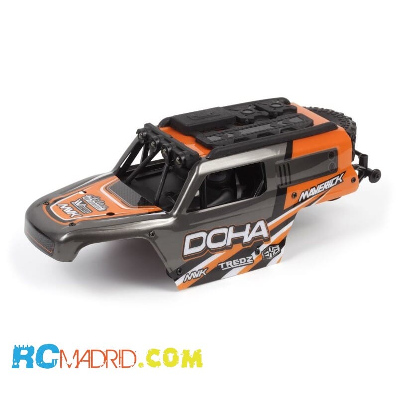 Assembled Bodyshell (Orange)