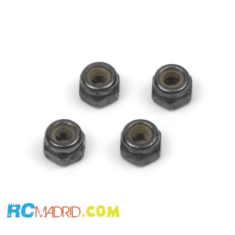 Flanged Lock Nut M2.5 (4pcs)