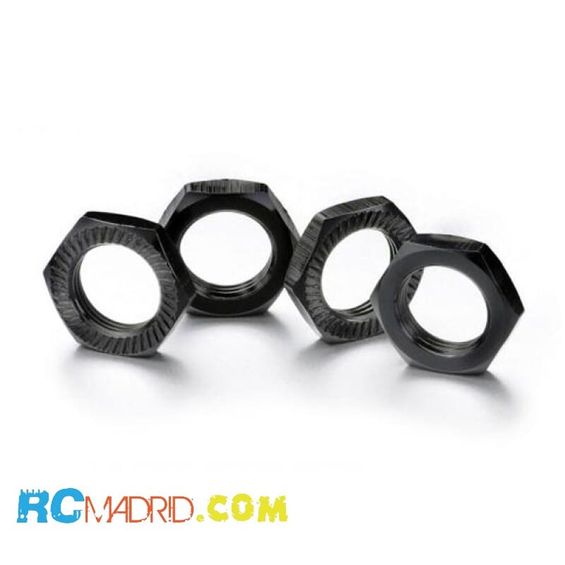 Wheel Hub Set 17mm black (4)