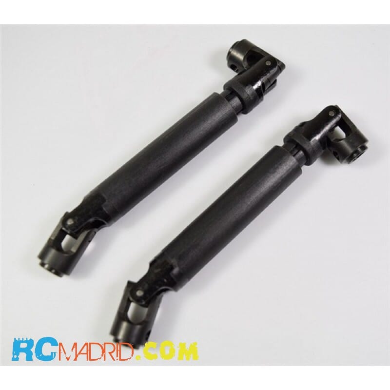 Telescopic universal joint f/r