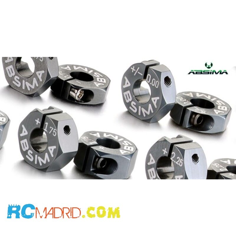 Alu 7075 T6 wheel hubs...