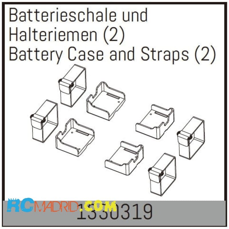 Battery Case and Straps