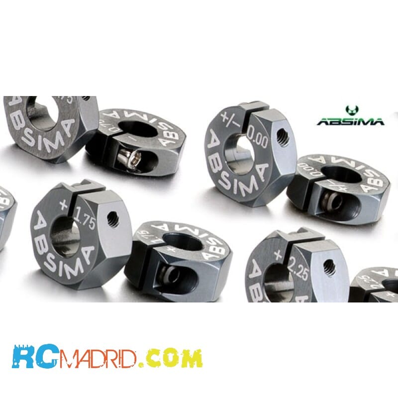 Alu 7075 T6 wheel hubs...