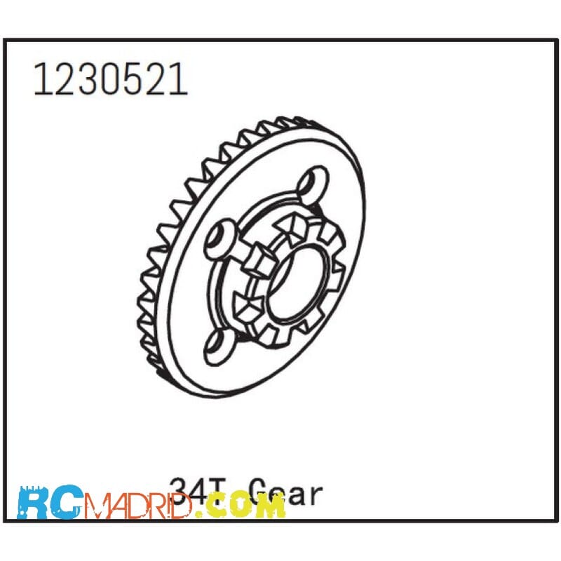Differential Gear 34T