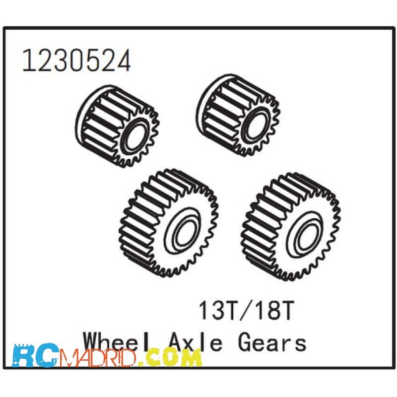 Wheel Axle Gears
