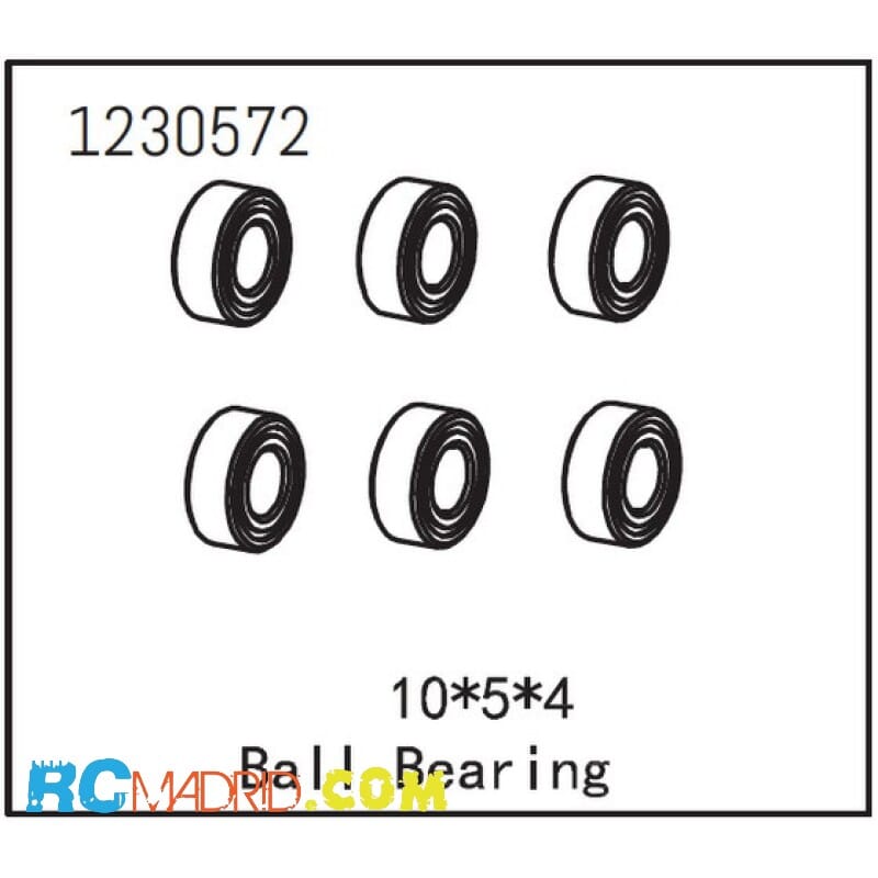 Ball Bearing 10x5x4