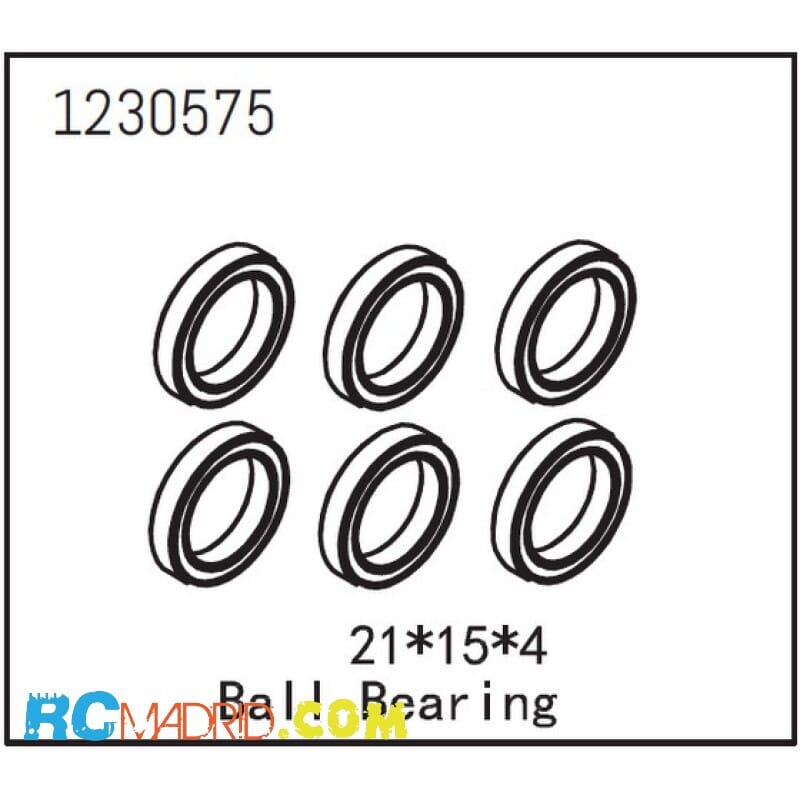 Ball Bearing 21x15x4