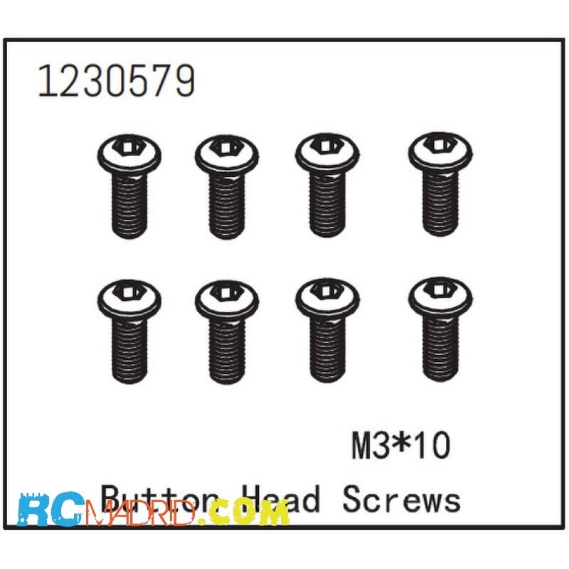 Button Head Screw M3x10