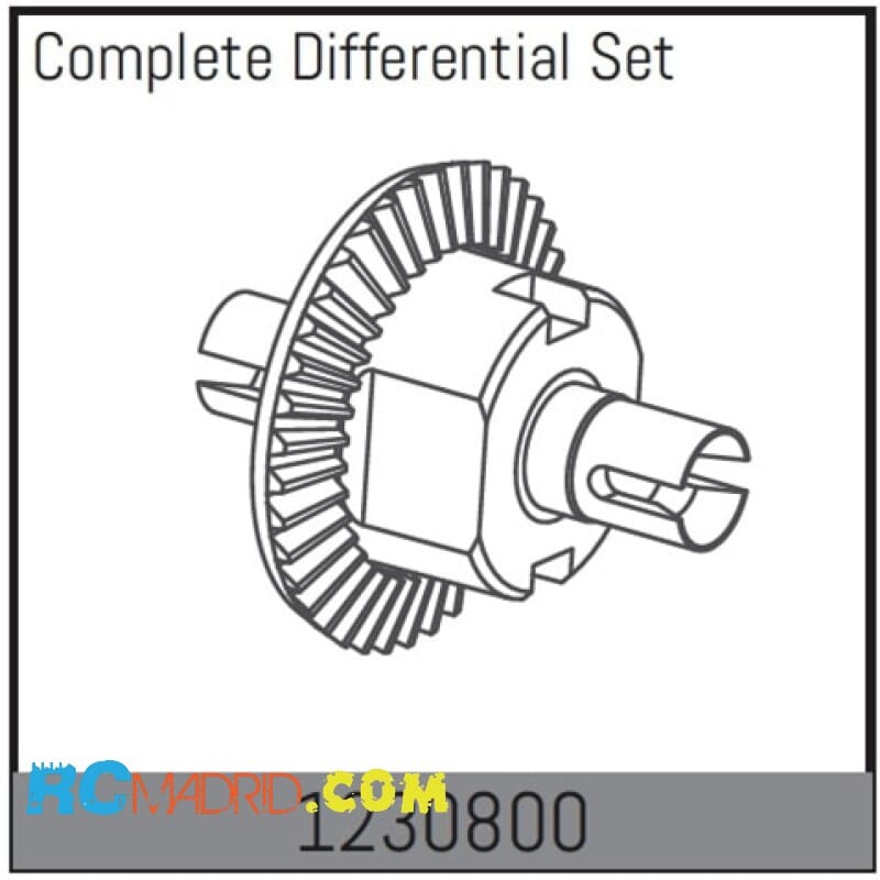 Differential front/rear