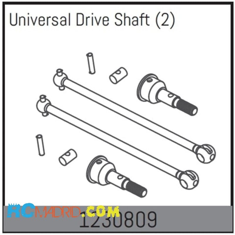 Front CVD Shaft