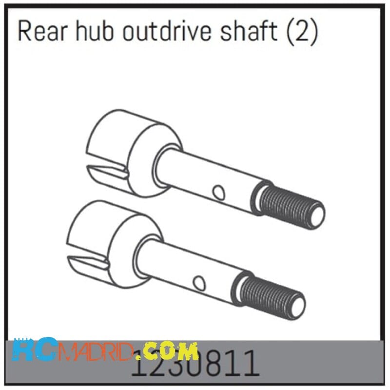 Rear Wheel Axle