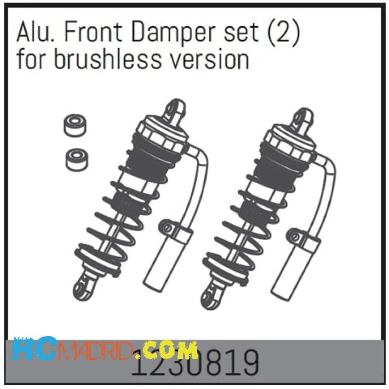 Aluminum Front Shock Set