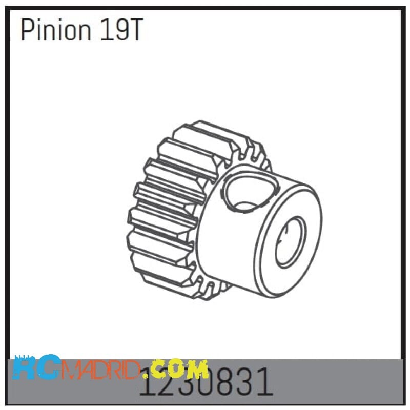 Motor Pinion 19T
