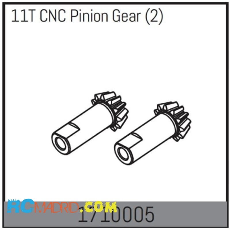 11T CNC Pinion Gear