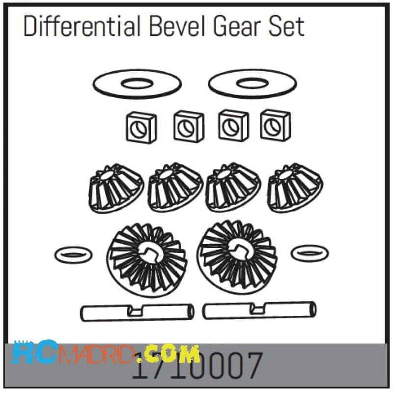Differential Bevel Gear Set