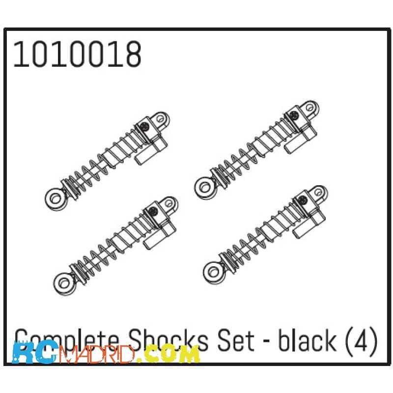 Complete Shocks Set - black...