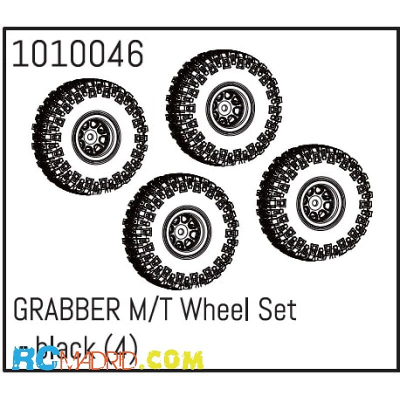 GRABBER M/T Wheel Set -...