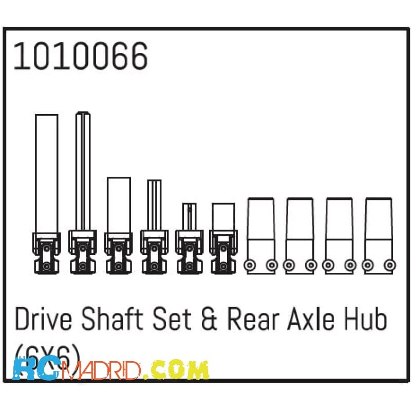 Drive Shaft Set & Rear Axle...