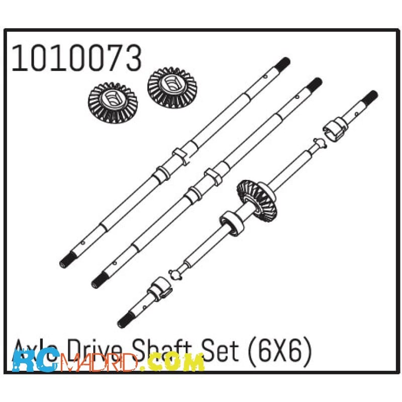 Axle Drive Shaft Set 6X6 un